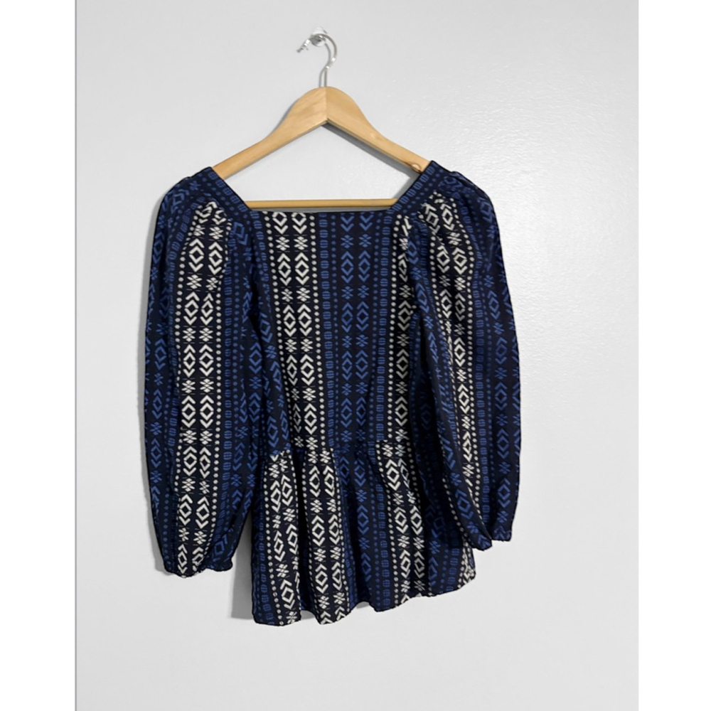 Madewell New! Light Spun Puff Sleeve Top - Picture 4 of 7
